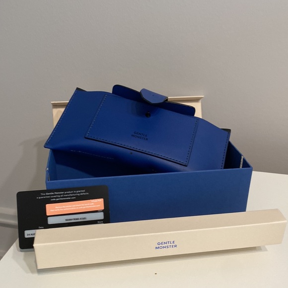 Gentle Monster unisex Silver and Grey Ranny Ring Sunglasses - Picture 11 of 13